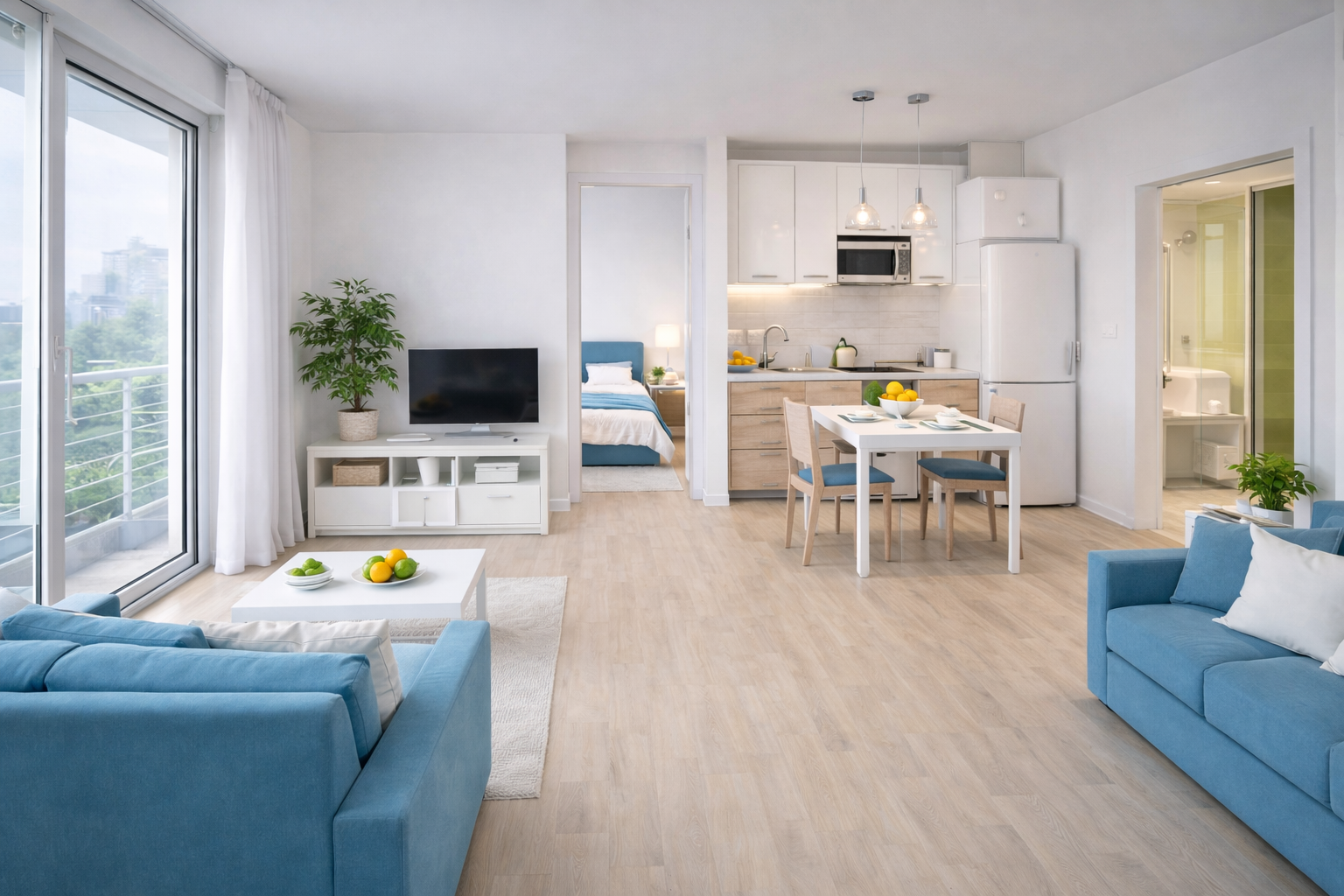 1+1 apartment cleaning