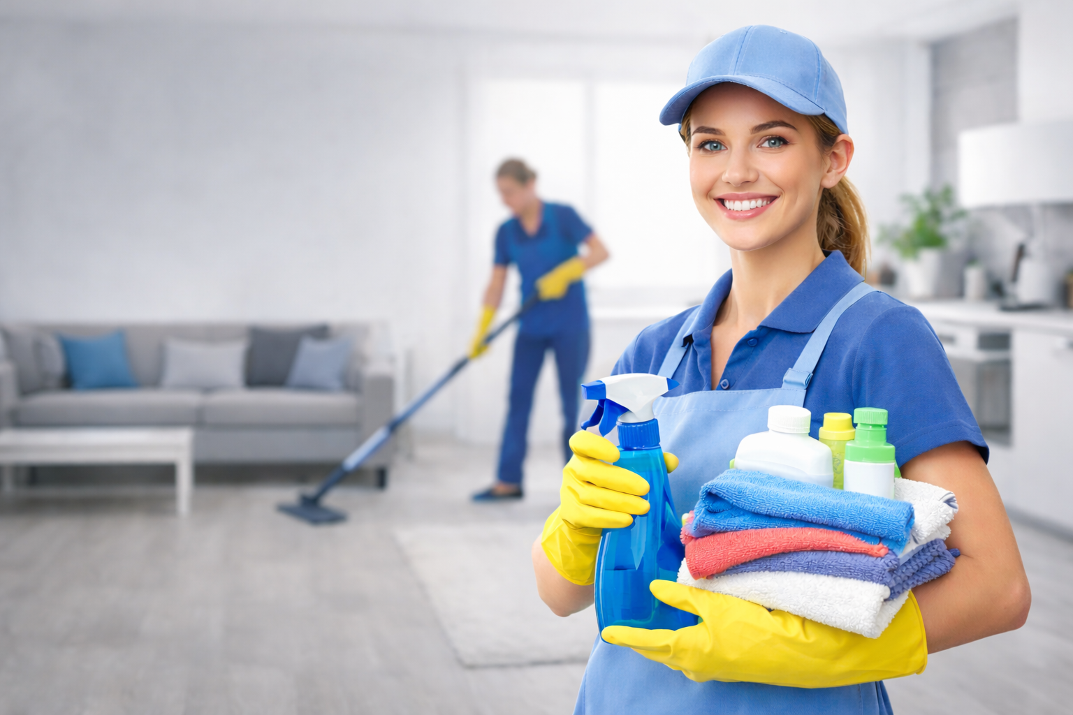 Cleaning service hero image