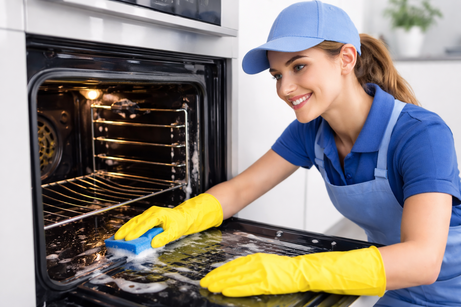 Oven cleaning